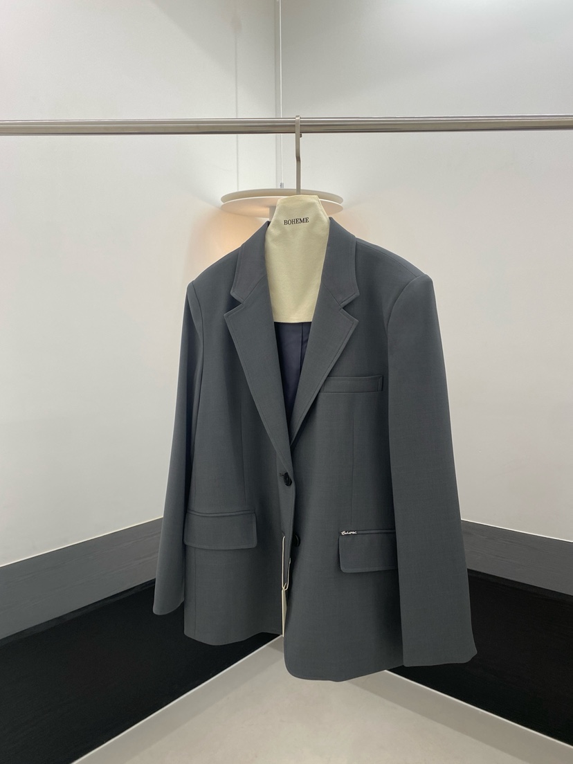 BOHEME韓國代購女士新款休閑真品人氣時尚推薦熱賣西裝西服BOHEME西裝/西服圖色2