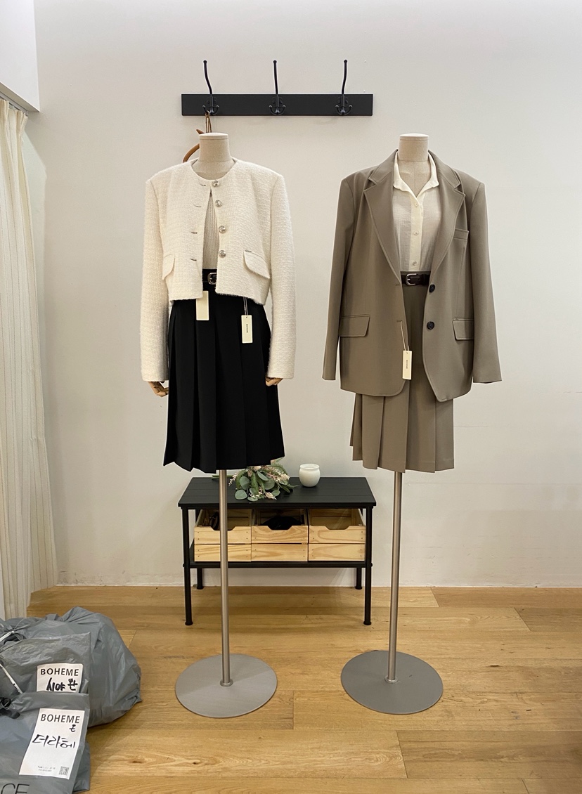 BOHEME東大門代購女裝新品推薦職業時尚真品休閑熱賣長裙BOHEME長裙