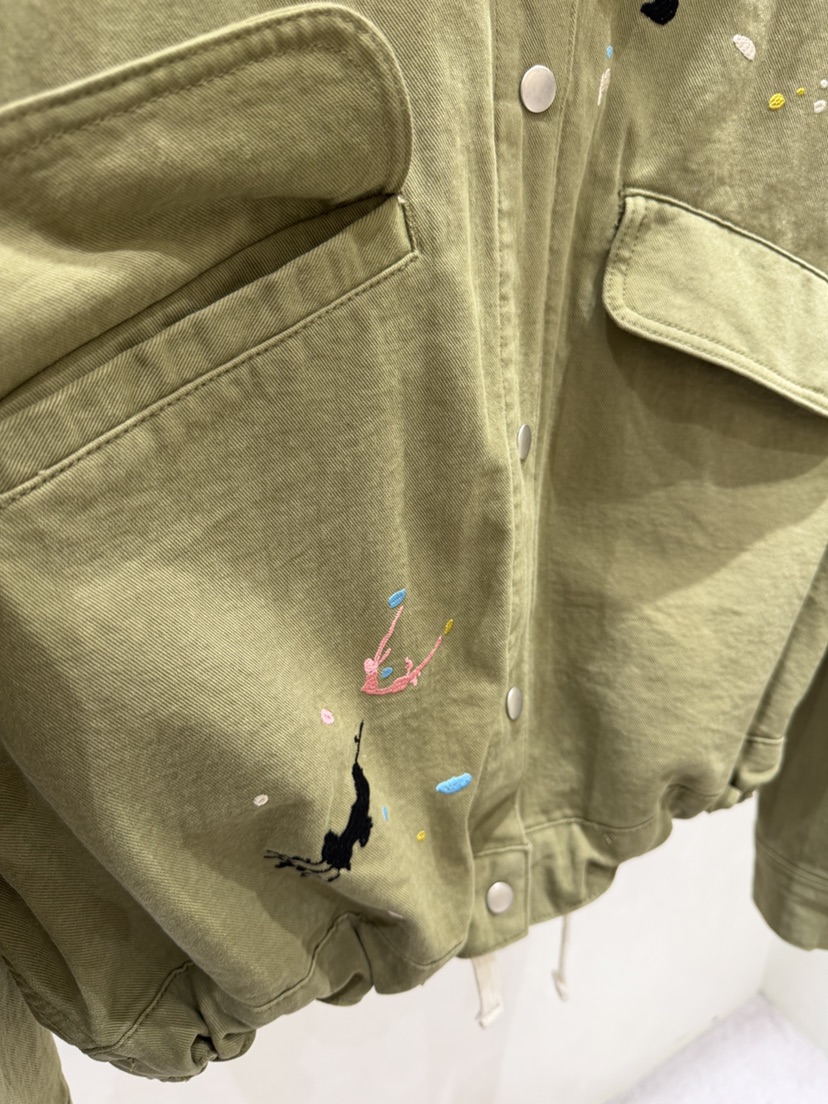 SHIRRING東大門實拍女裝新款休閑人氣真品時尚推薦夾克刺繡SHIRRING夾克