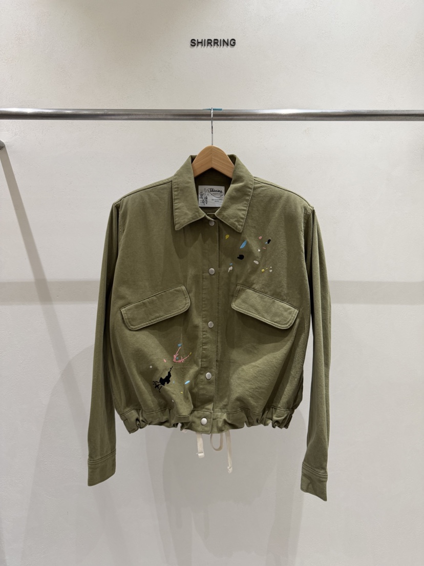 SHIRRING東大門實拍女裝新款休閑人氣真品時尚推薦夾克刺繡SHIRRING夾克圖色2