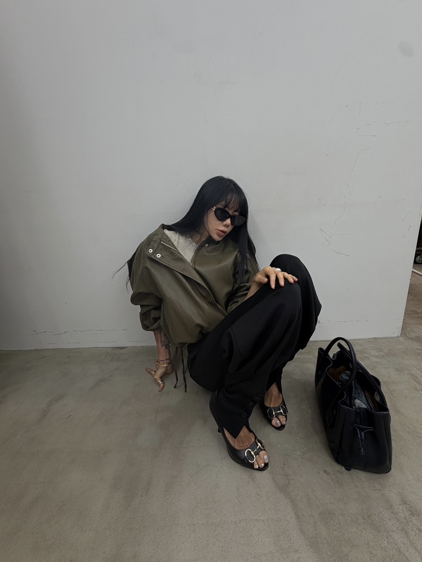 ABBEYLEE韓國直郵女裝新品推薦熱賣時尚真品人氣休閑夾克ABBEYLEE夾克
