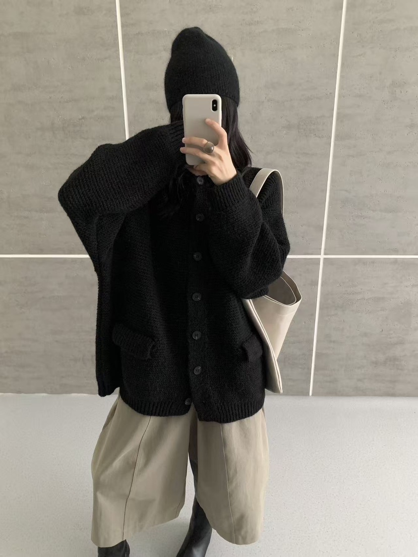 BONHEUR韓國直郵女士新品人氣真品休閑時尚推薦熱賣開衫開襟BONHEUR開衫