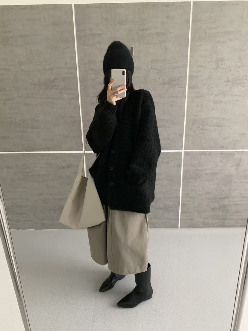 BONHEUR韓國直郵女士新品人氣真品休閑時尚推薦熱賣開衫開襟BONHEUR開衫