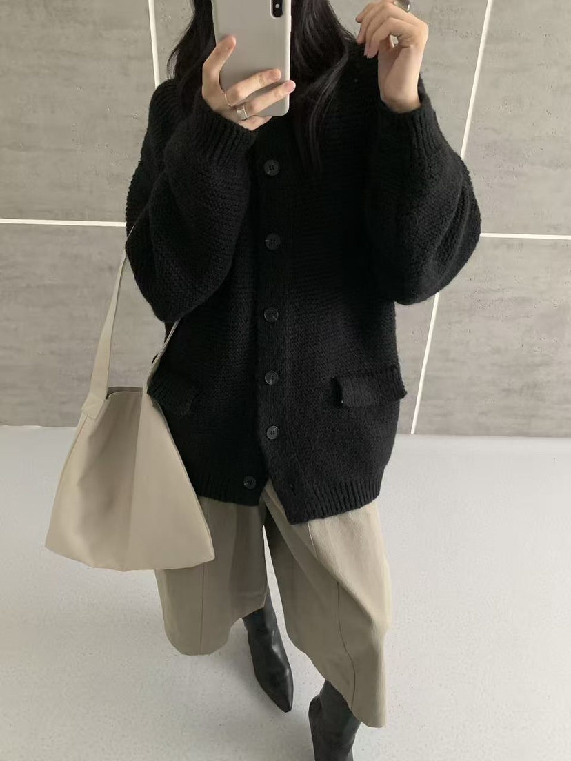 BONHEUR韓國直郵女士新品人氣真品休閑時尚推薦熱賣開衫開襟BONHEUR開衫