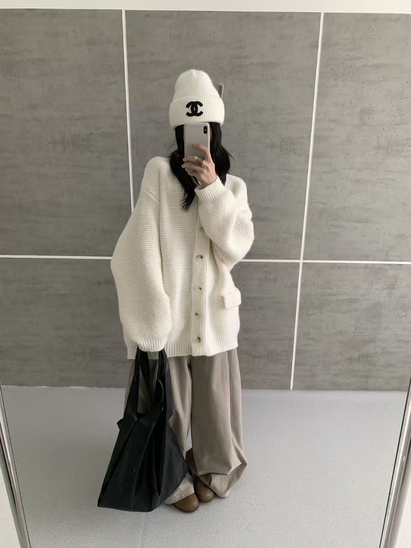 BONHEUR韓國直郵女士新品人氣真品休閑時尚推薦熱賣開衫開襟BONHEUR開衫