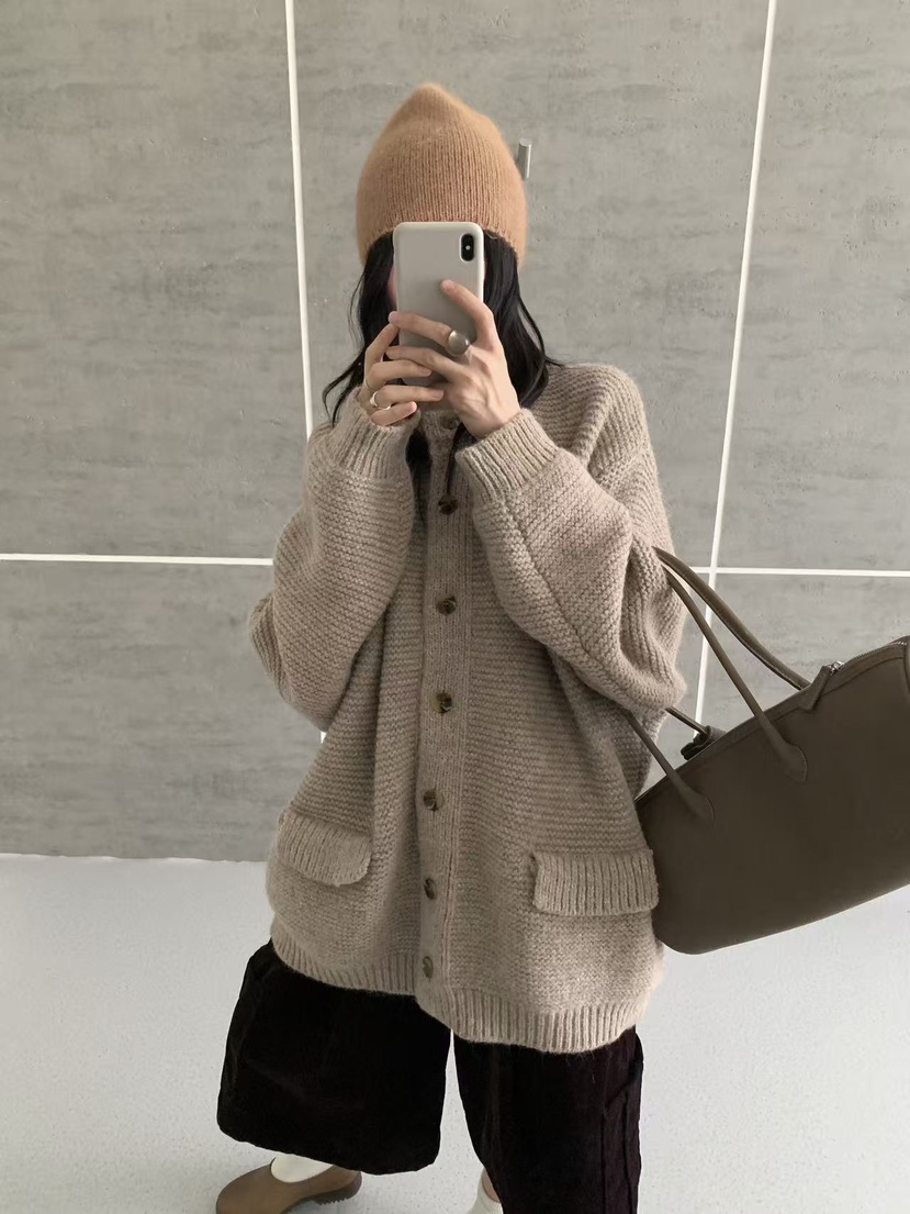 BONHEUR韓國直郵女士新品人氣真品休閑時尚推薦熱賣開衫開襟BONHEUR開衫