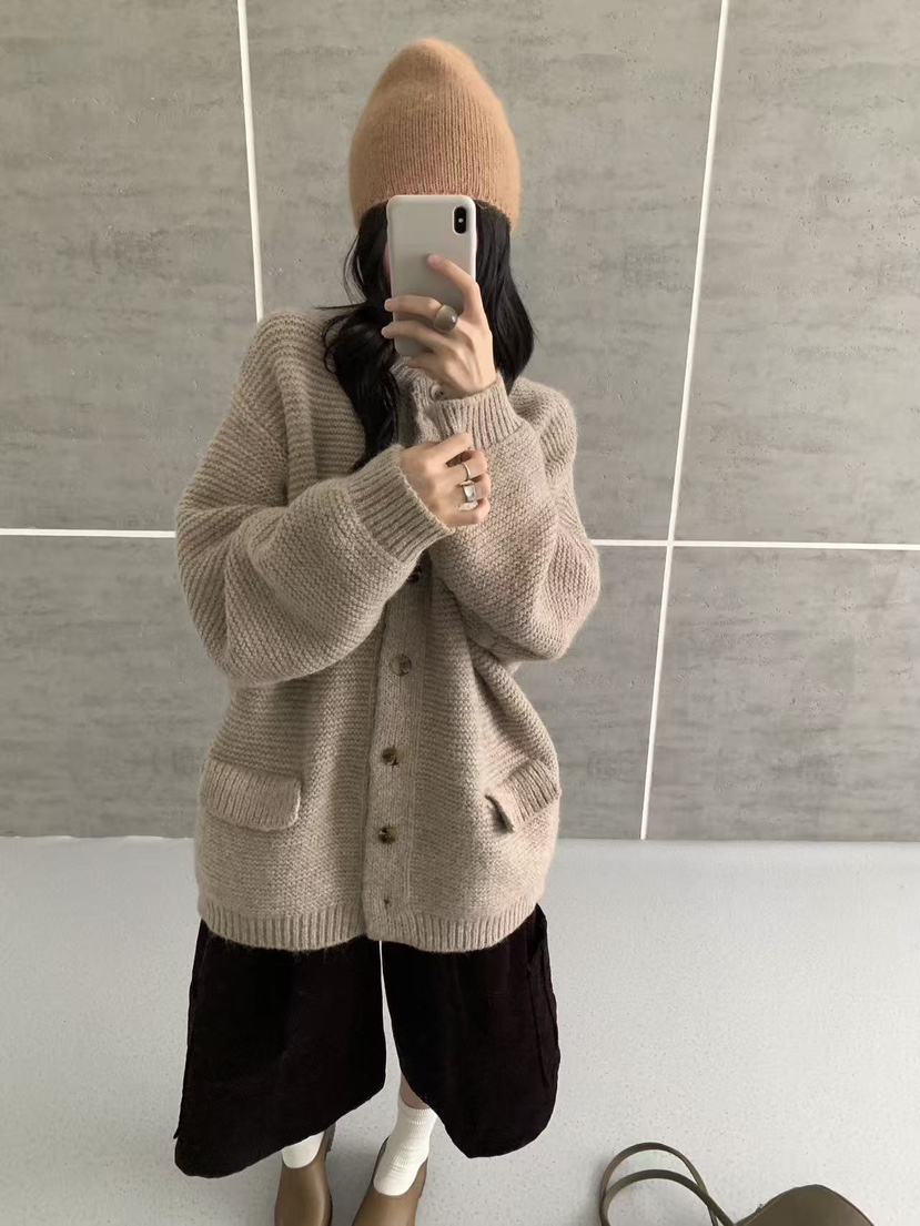 BONHEUR韓國直郵女士新品人氣真品休閑時尚推薦熱賣開衫開襟BONHEUR開衫