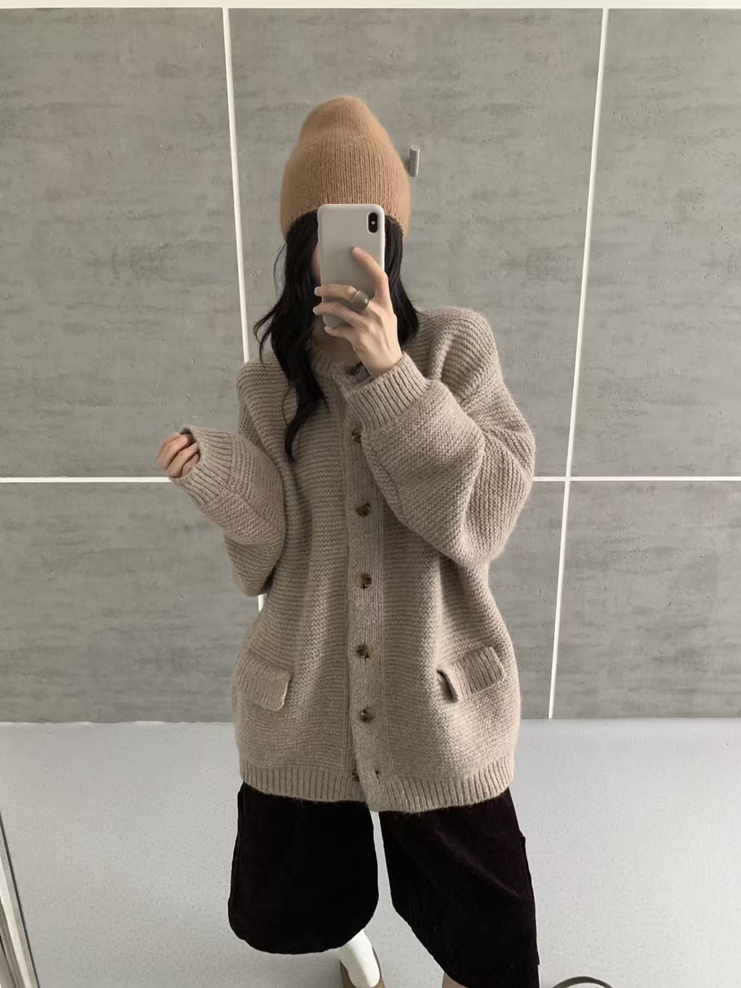 BONHEUR韓國直郵女士新品人氣真品休閑時尚推薦熱賣開衫開襟BONHEUR開衫