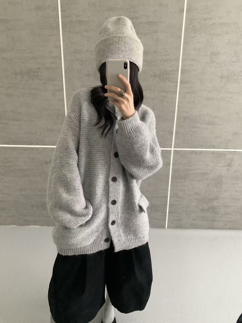 BONHEUR韓國直郵女士新品人氣真品休閑時尚推薦熱賣開衫開襟BONHEUR開衫