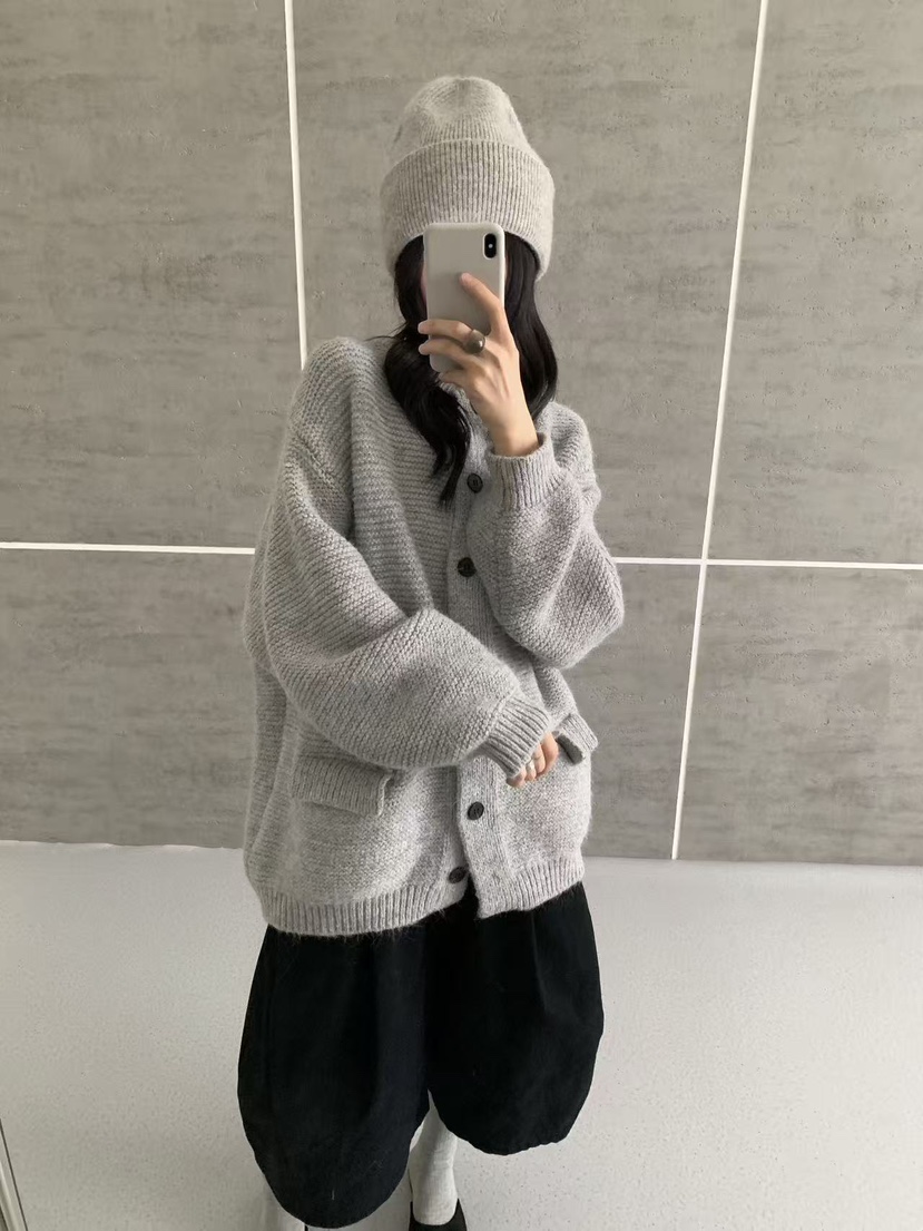 BONHEUR韓國直郵女士新品人氣真品休閑時尚推薦熱賣開衫開襟BONHEUR開衫