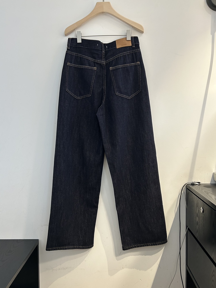 NOTICE韓國代購女士新品人氣職業推薦時尚牛仔褲直筒牛仔NOTICE牛仔褲