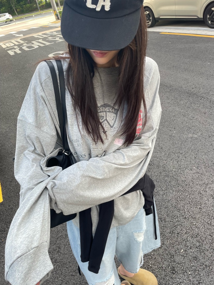 OKIE東大門代購女士新款職業時尚推薦真品人氣熱賣長袖T恤OKIE長袖T恤