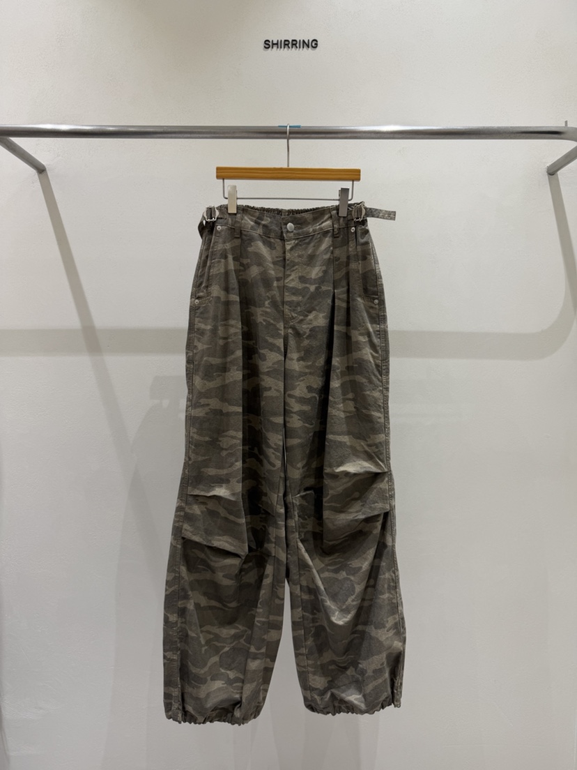 SHIRRING韓國代購女士新品人氣熱賣推薦真品休閑時尚休閑褲SHIRRING休閑褲圖色1
