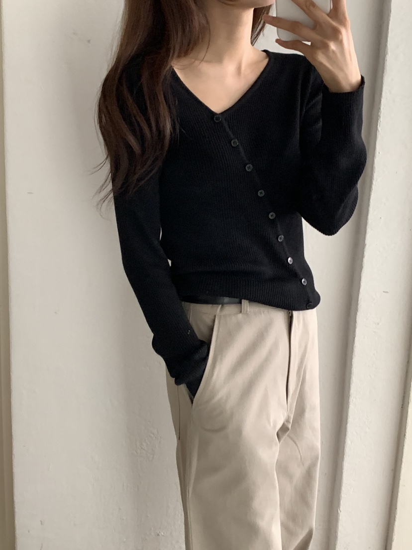 NOTICE韓國直郵女士新品時尚職業推薦休閑熱賣針織衫開衫NOTICE針織衫