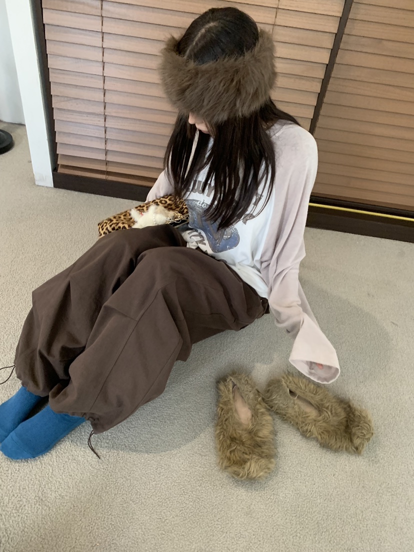 OKIE韓國直郵女裝新品時尚休閑真品人氣推薦長袖T恤插肩袖OKIE長袖T恤