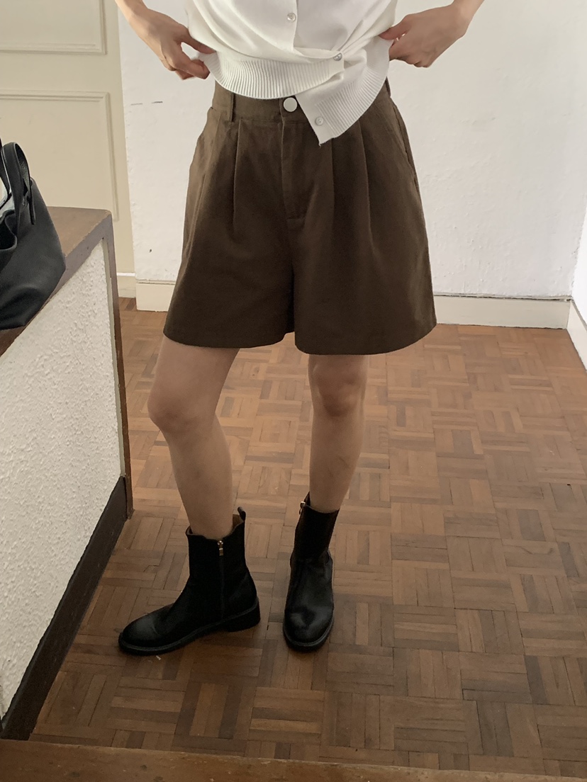 NOTICE東大門實拍女士新品職業時尚人氣熱賣真品短褲棉質NOTICE短褲