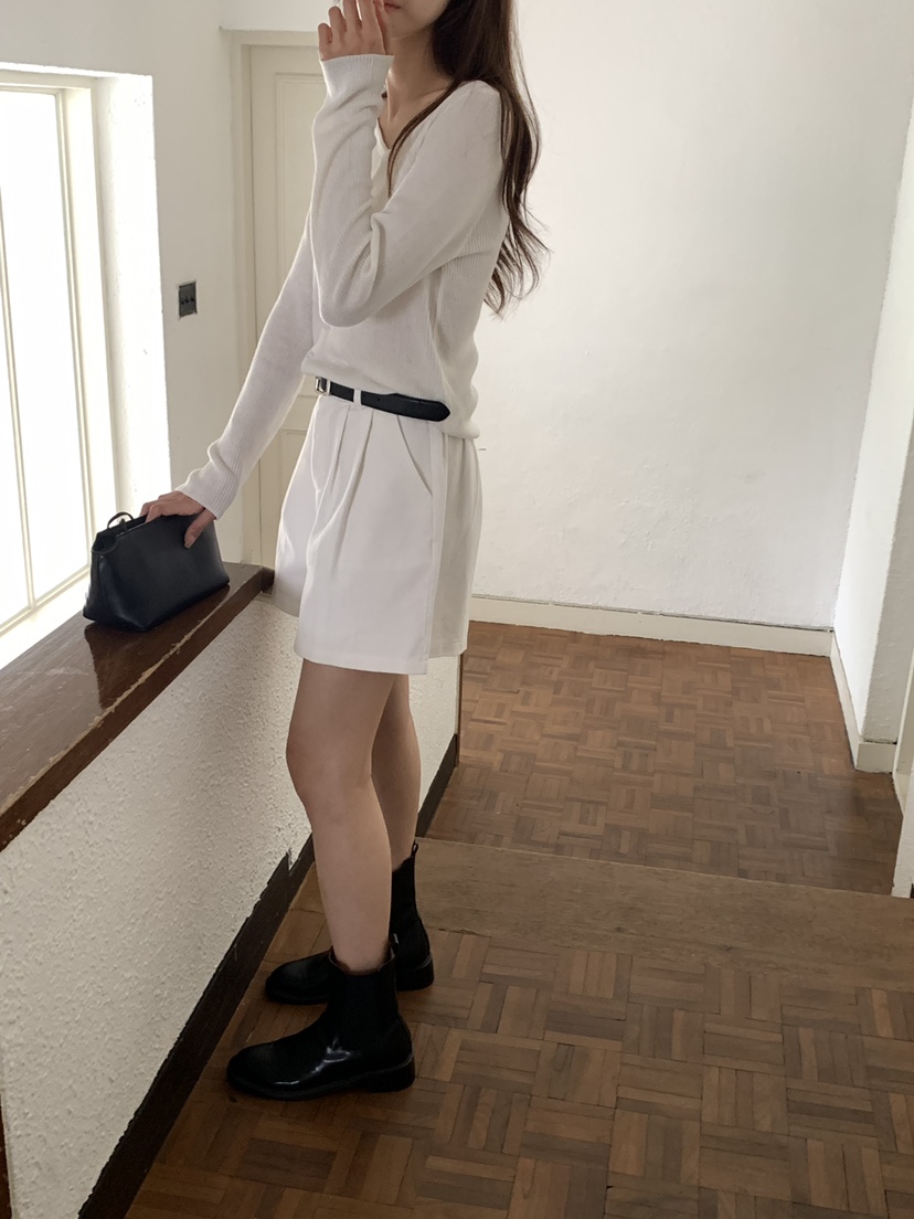 NOTICE東大門實拍女士新品職業時尚人氣熱賣真品短褲棉質NOTICE短褲