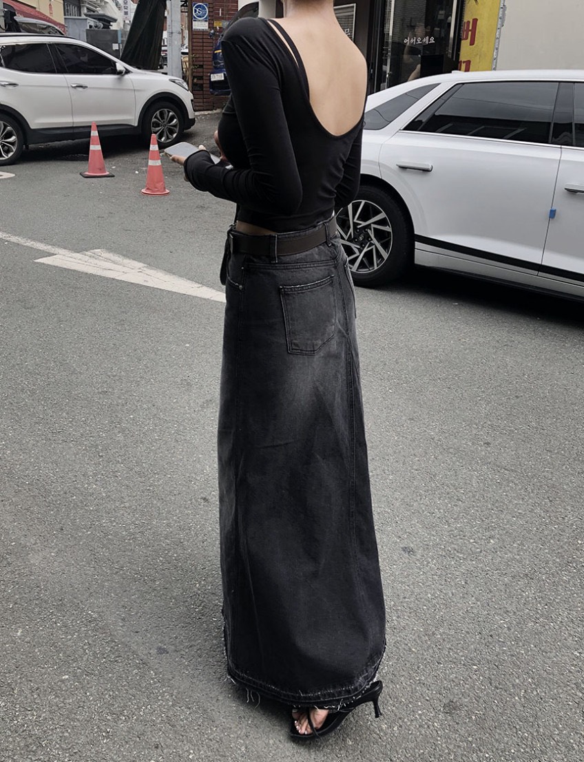 OKIE東大門直郵女士新品時尚真品熱賣人氣推薦休閑長裙復古OKIE長裙