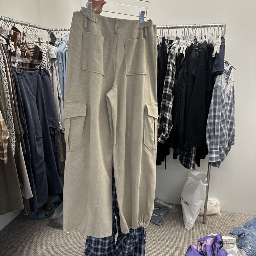 VIRKIN韓國代購女士新款時尚熱賣職業推薦真品休閑休閑褲VIRKIN休閑褲