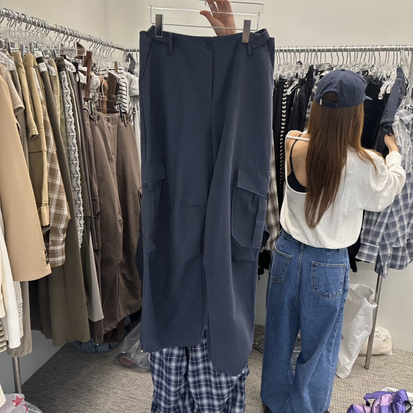 VIRKIN韓國代購女士新款時尚熱賣職業推薦真品休閑休閑褲VIRKIN休閑褲圖色2