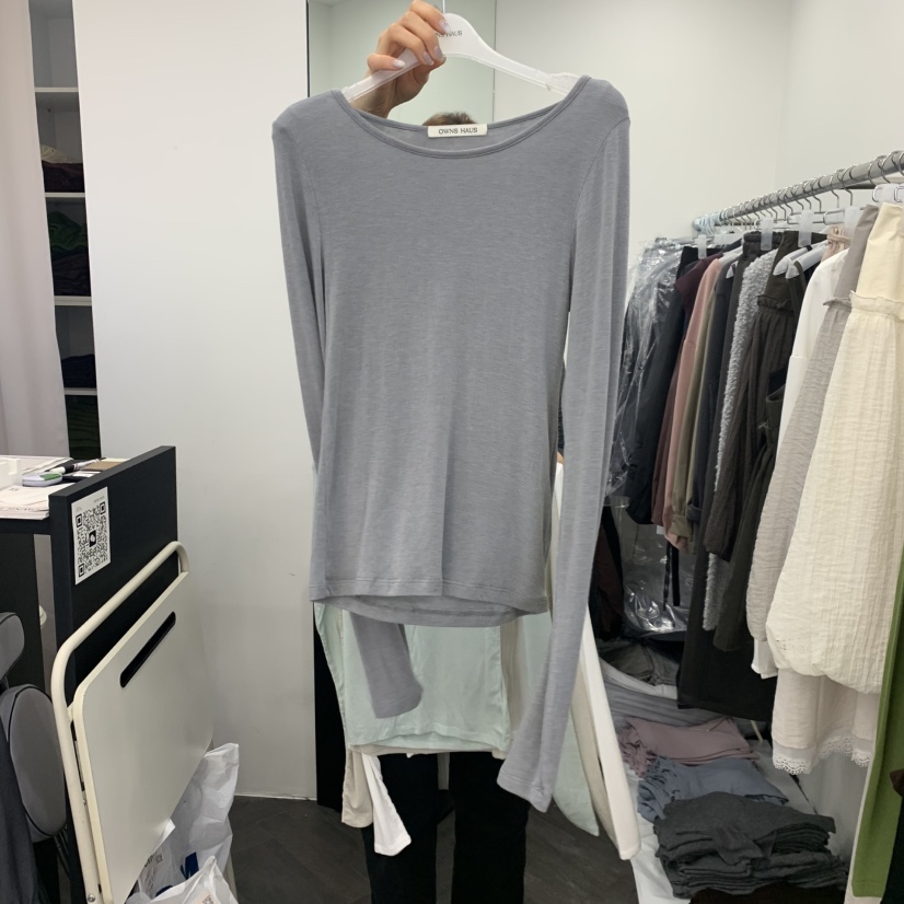 OWNS東大門實拍女裝新品真品人氣休閑推薦熱賣時尚長袖T恤OWNS長袖T恤圖色4