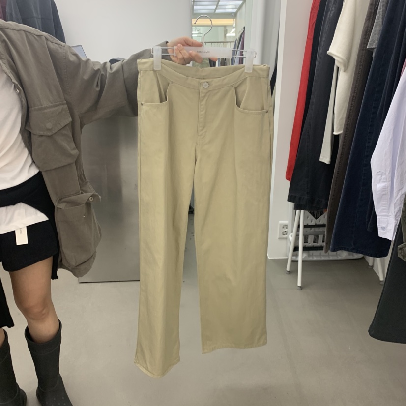 BRICKSADE韓國直郵女裝新品休閑人氣職業真品熱賣時尚休閑褲BRICKSADE休閑褲圖色2