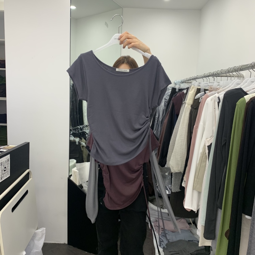 OWNS東大門直郵女裝新品人氣推薦休閑真品長袖T恤不含內搭OWNS長袖T恤圖色2