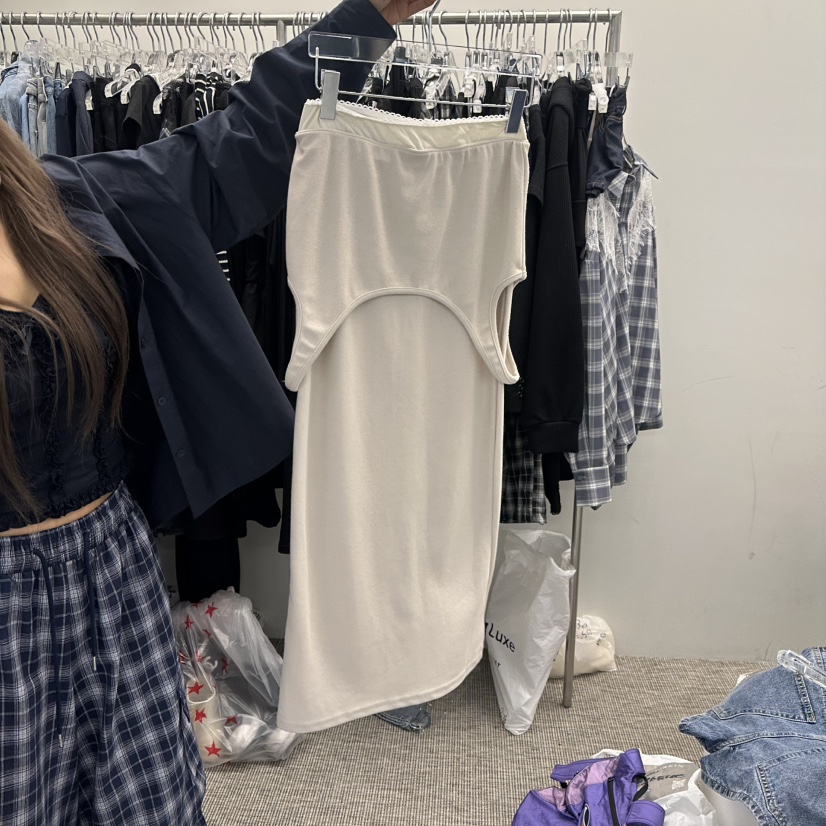 VIRKIN東大門代購女裝新品真品休閑推薦時尚熱賣長裙舒適的VIRKIN長裙