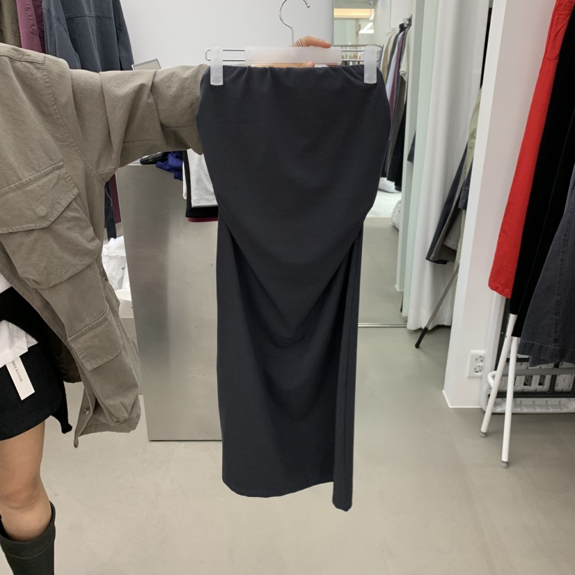 BRICKSADE東大門代購女士新款推薦休閑人氣真品時尚長裙褶皺BRICKSADE長裙