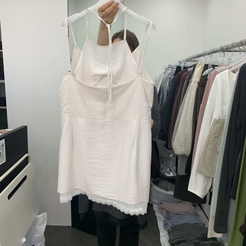 OWNS韓國代購女士新款真品人氣熱賣休閑推薦連衣裙假兩件OWNS連衣裙