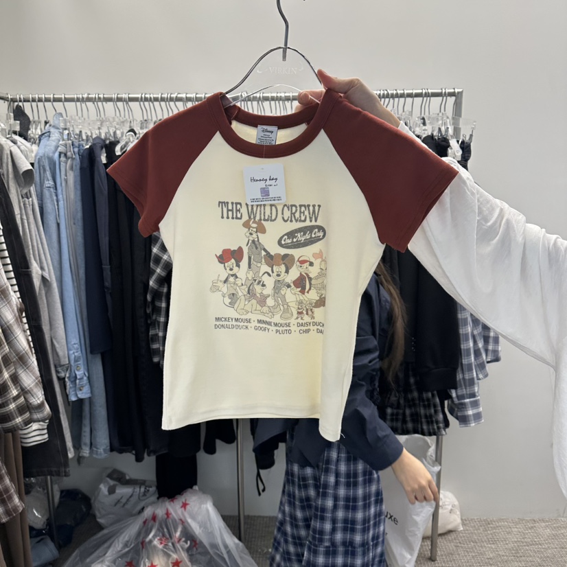 VIRKIN東大門直郵女裝新款真品職業推薦時尚人氣熱賣休閑T恤VIRKINT恤圖色1
