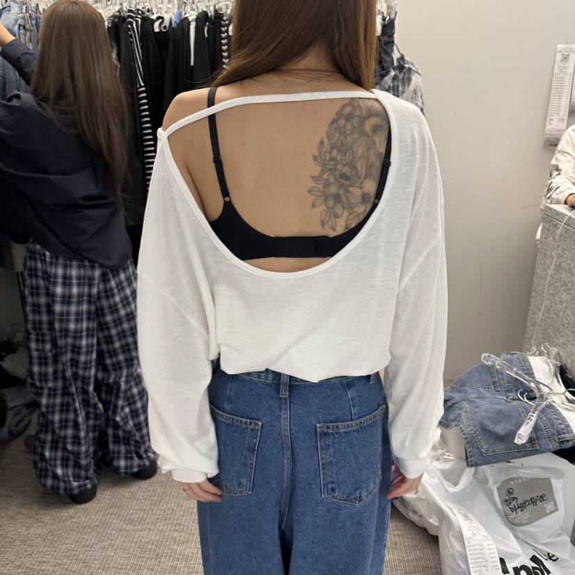VIRKIN東大門代購女士新品休閑熱賣時尚真品人氣職業長袖T恤VIRKIN長袖T恤
