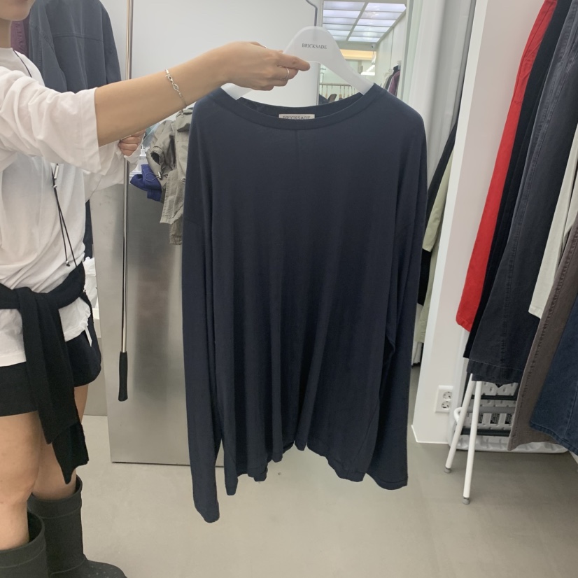 BRICKSADE韓國直郵女裝新品真品休閑時尚人氣熱賣長袖T恤BRICKSADE長袖T恤圖色3