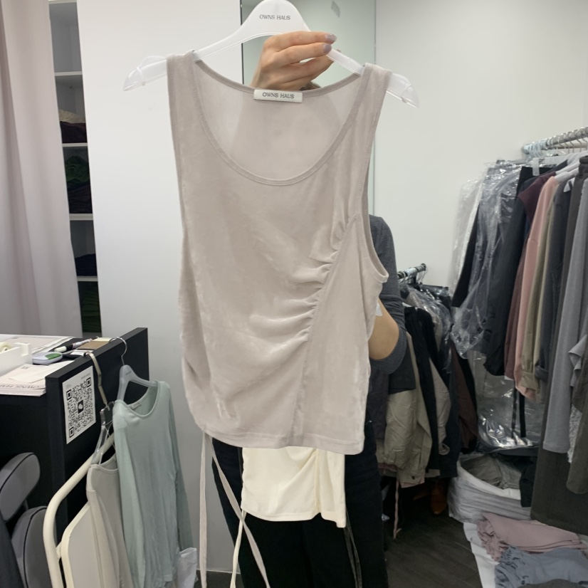 OWNS韓國直郵女士新款時尚真品職業人氣熱賣吊帶背心無袖OWNS吊帶/背心圖色2