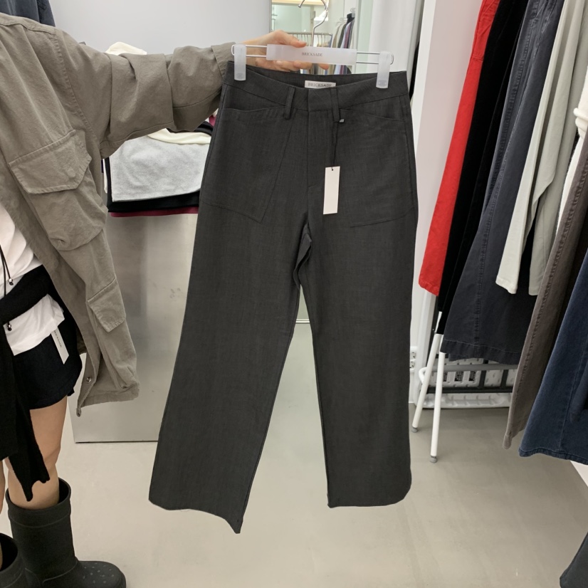 BRICKSADE韓國直郵女裝新品真品熱賣人氣推薦休閑褲工裝褲BRICKSADE休閑褲圖色2