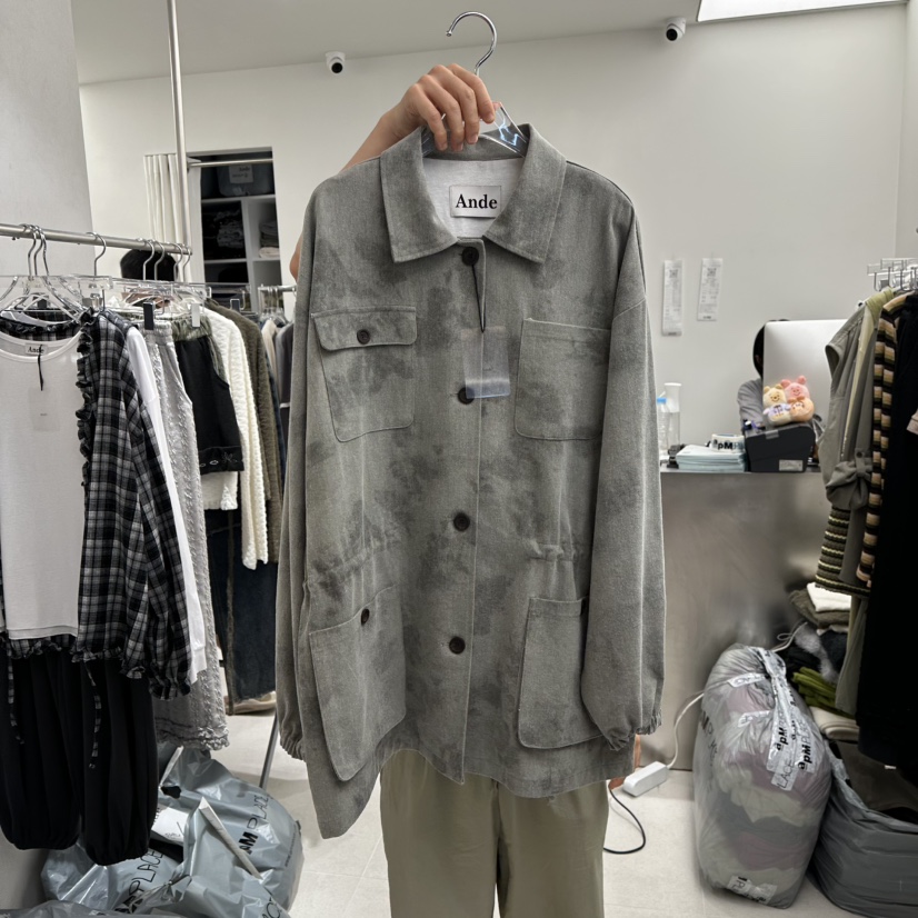 ANDE東大門代購女裝新品時尚人氣職業推薦熱賣休閑真品夾克ANDE夾克圖色2
