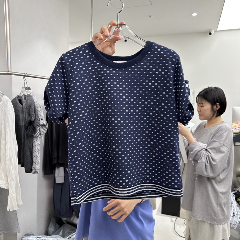 ANDE東大門實拍女士新款人氣推薦休閑真品時尚熱賣T恤ANDET恤圖色1