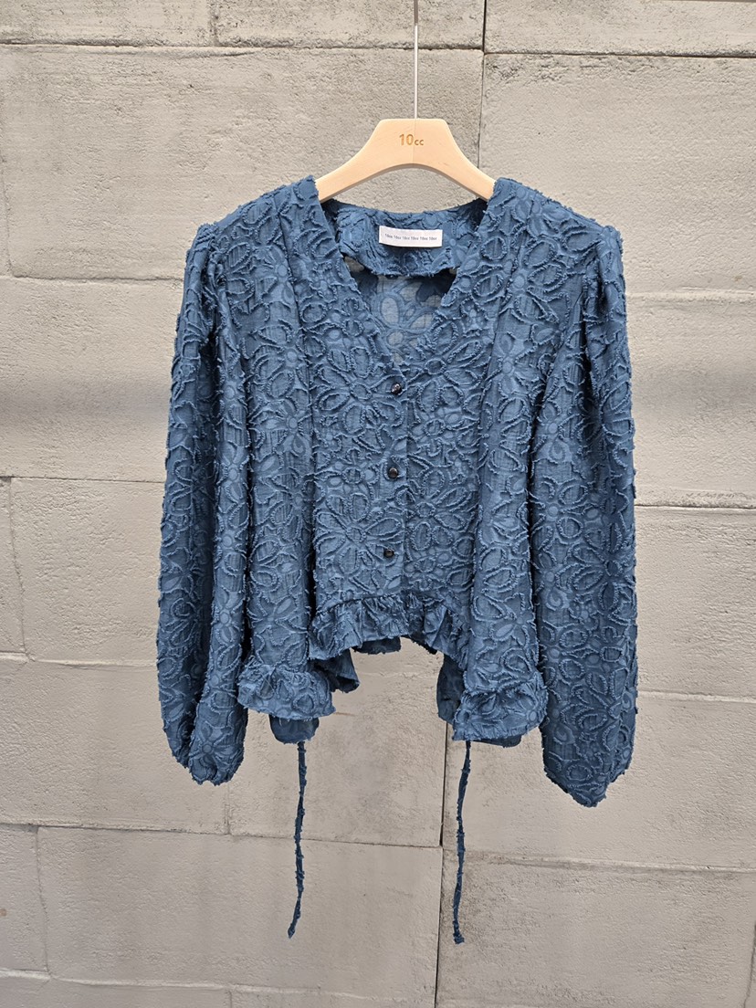10CC東大門代購女裝新品真品休閑時尚人氣熱賣襯衫蕾絲衫10CC襯衫/蕾絲衫圖色1