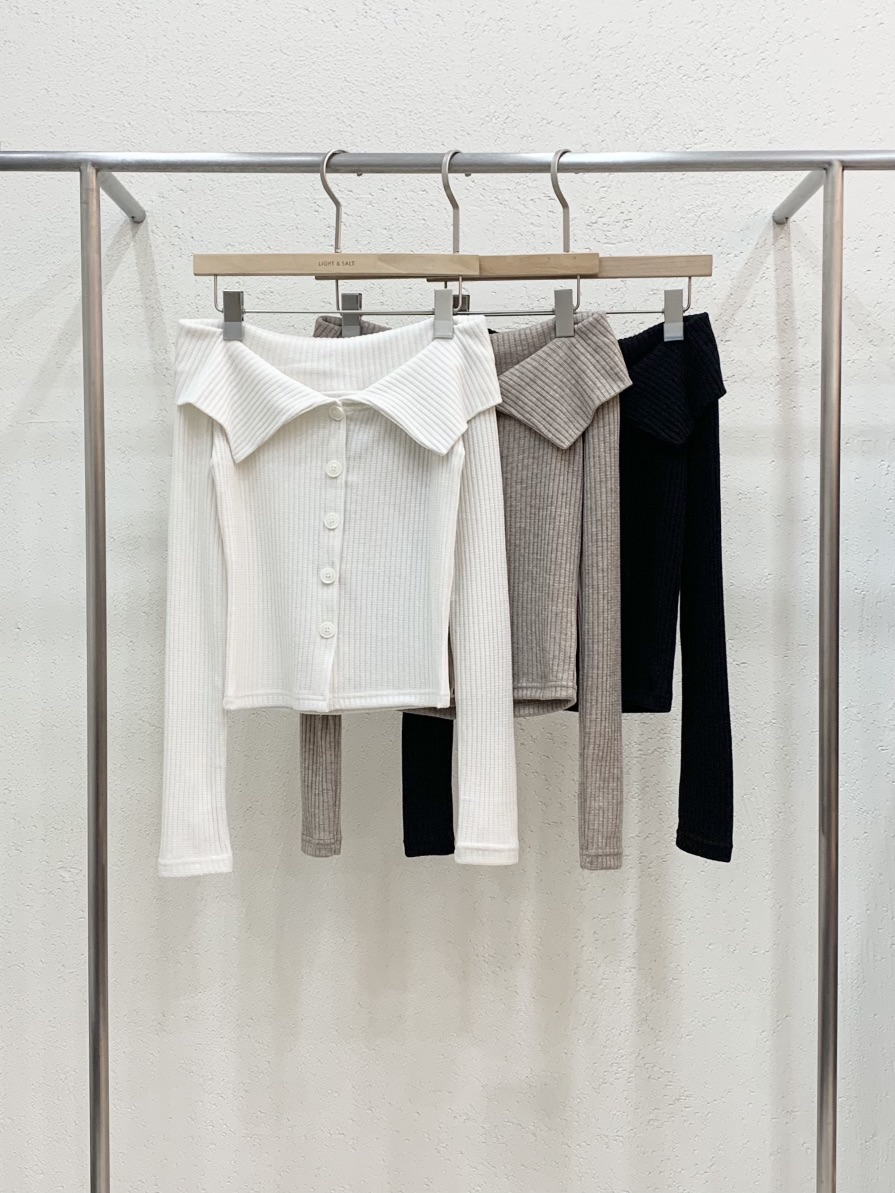 LIGHT AND SALT韓國直郵女士新款真品時尚推薦休閑長袖T恤LIGHT AND SALT長袖T恤