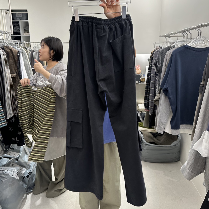 ANDE東大門實拍女裝新品休閑推薦時尚熱賣真品人氣休閑褲ANDE休閑褲