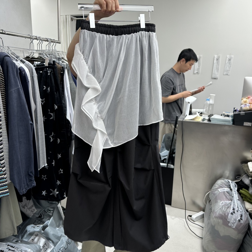 ANDE東大門實拍女士新品熱賣真品休閑人氣時尚推薦裙褲褶裥ANDE裙褲圖色2