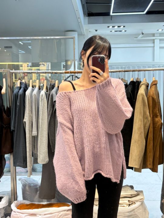 베슬東大門代購女士新品時尚熱賣真品推薦休閑人氣針織衫VESL針織衫
