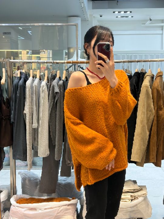 베슬東大門代購女士新品時尚熱賣真品推薦休閑人氣針織衫VESL針織衫