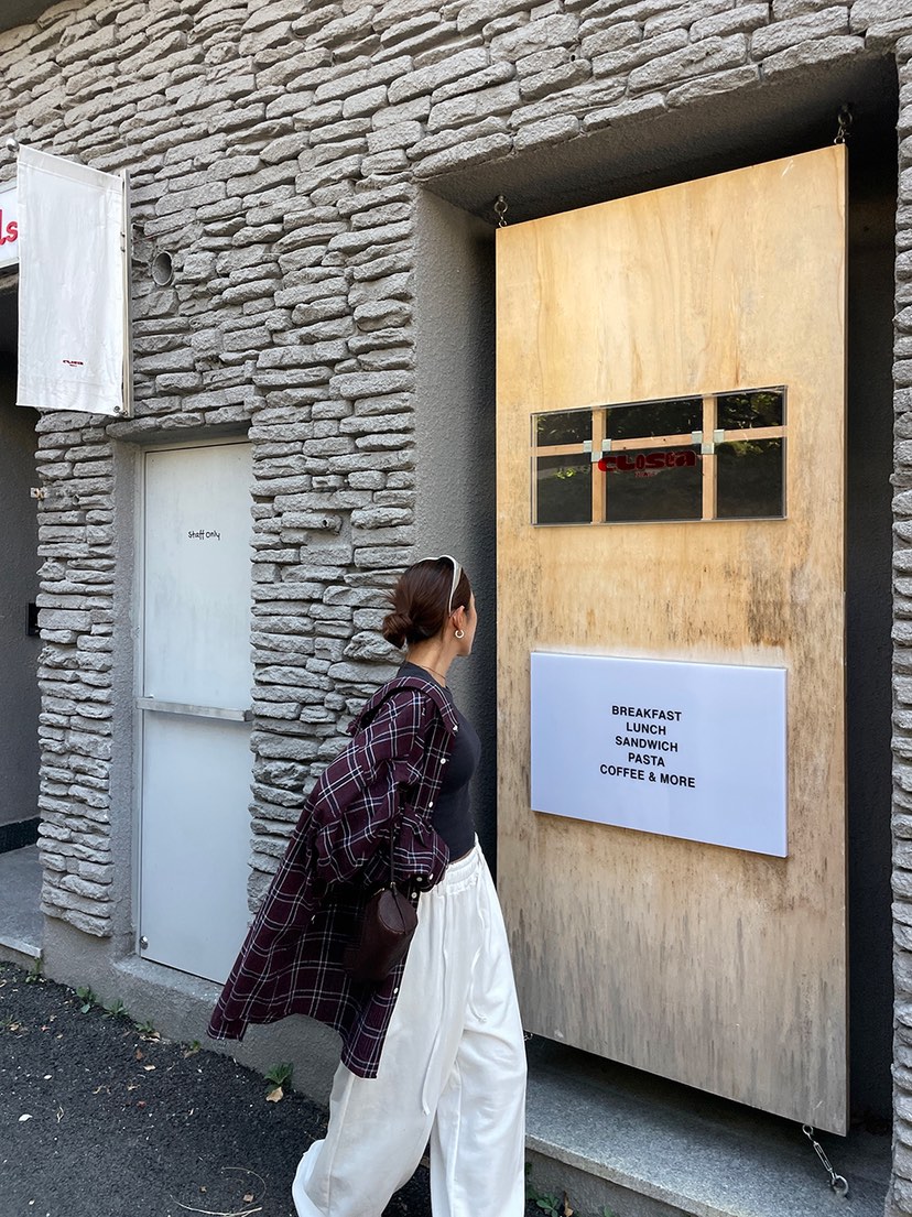 PAIRING韓國直郵女裝新款休閑真品人氣時尚襯衫蕾絲衫格子PAIRING襯衫/蕾絲衫