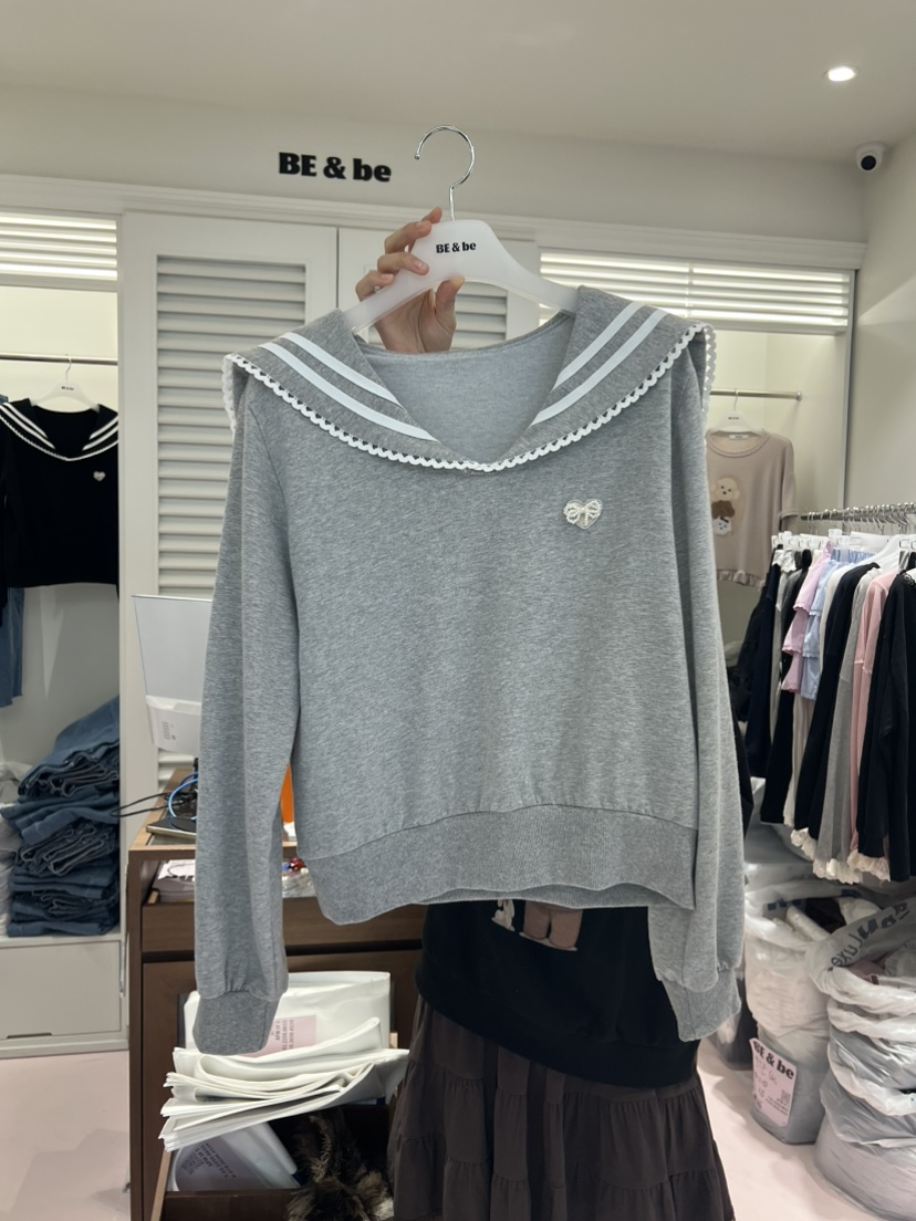 BE&amp;BE東大門代購女士新款真品時尚熱賣推薦休閑衛衣BE&be衛衣圖色2