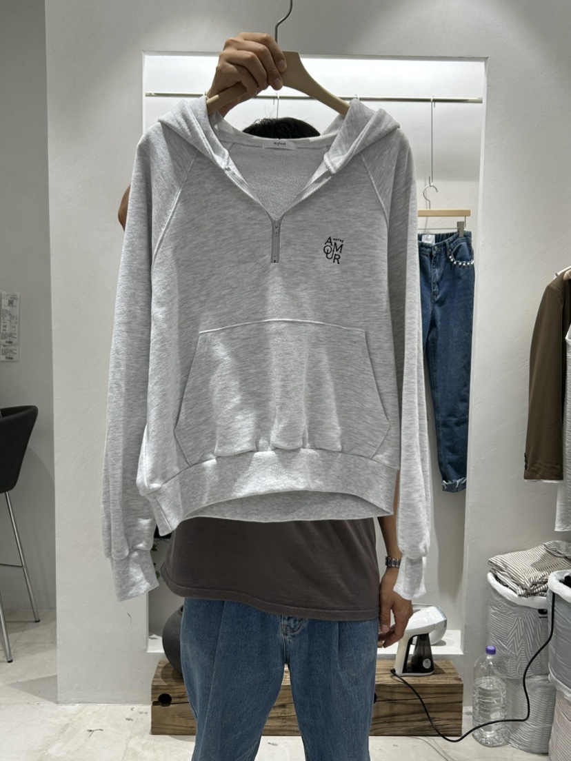 RE:FRESH-L韓國代購女士新品時尚真品推薦休閑熱賣衛衣刺繡RE:FRESH-L衛衣圖色1