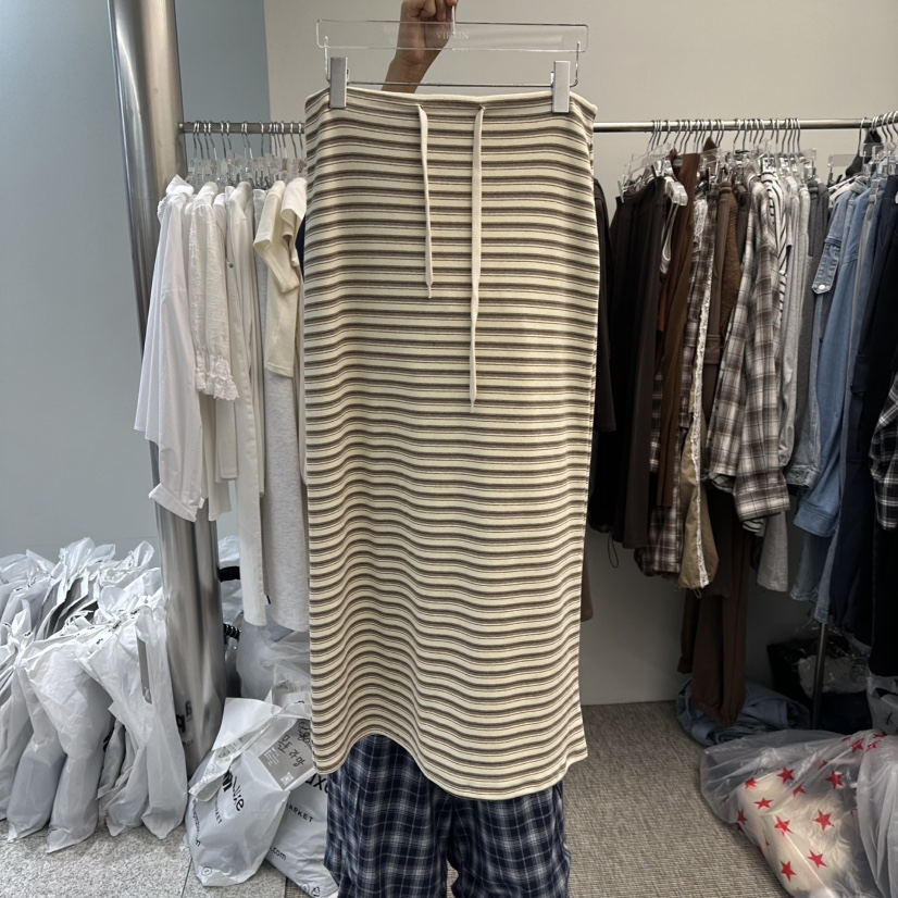 VIRKIN東大門代購女士新品真品推薦休閑人氣熱賣時尚長裙VIRKIN長裙圖色1