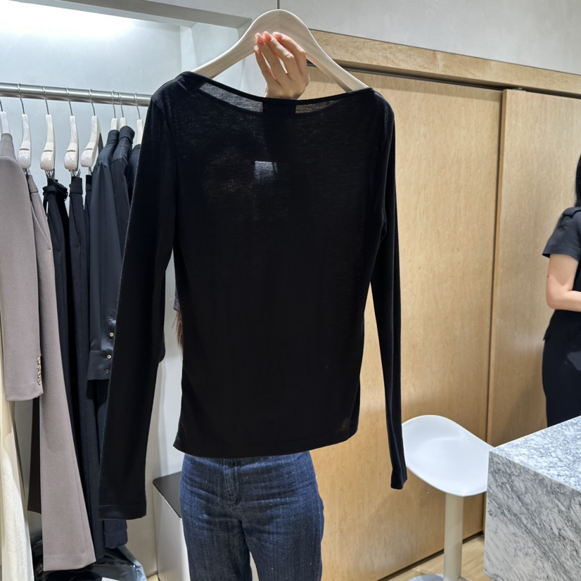 CREPE韓國直郵女士新品熱賣休閑人氣真品時尚推薦長袖T恤CREPE長袖T恤