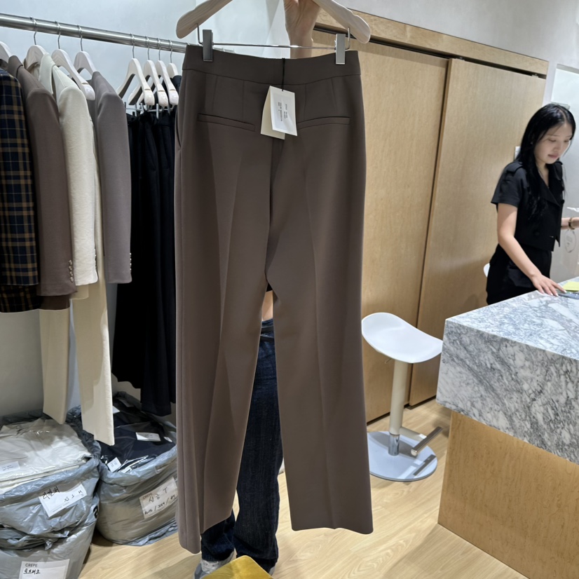 CREPE東大門實拍女裝新款休閑時尚人氣真品熱賣推薦休閑褲CREPE休閑褲