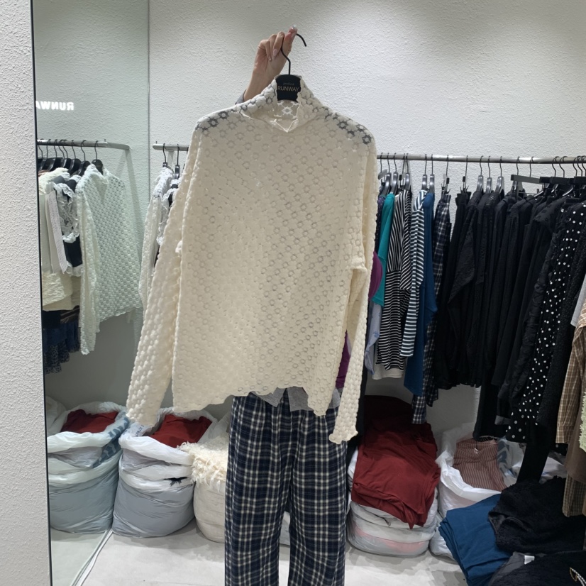 RUNWAY-런웨이東大門直郵女裝新品時尚人氣真品推薦長袖T恤RUNWAY長袖T恤圖色3米